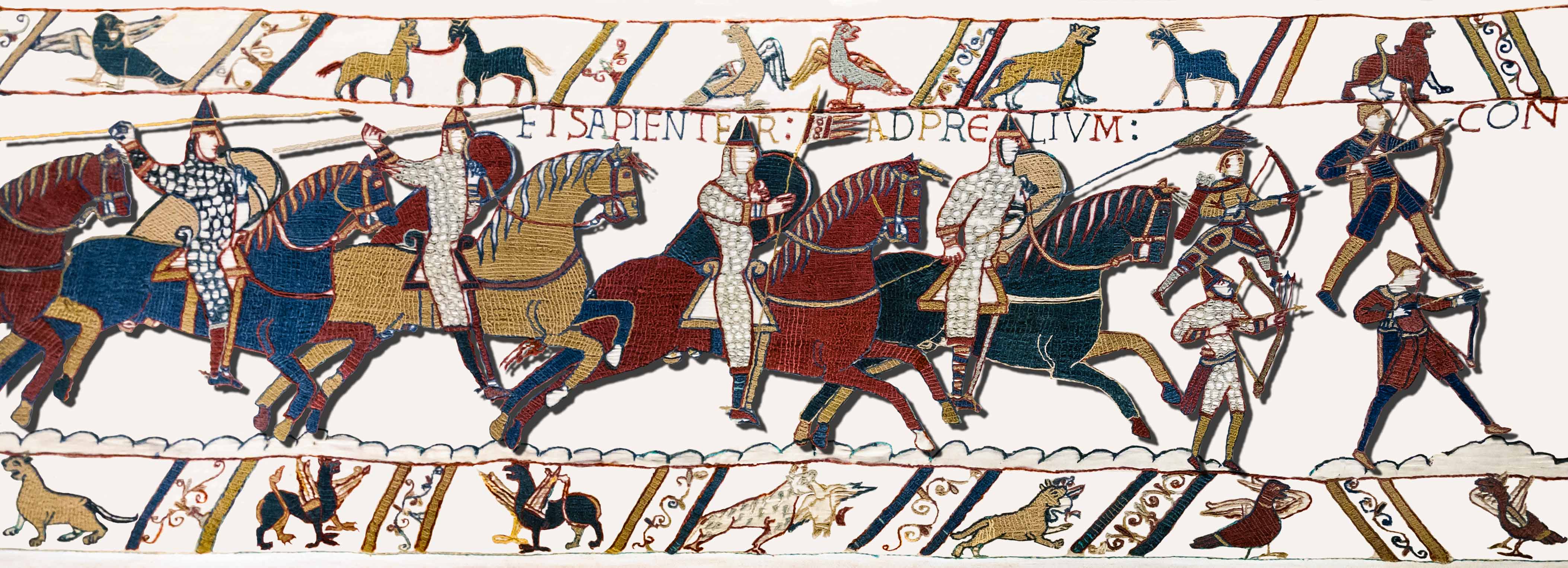 Scene from Bayeux Tapestry