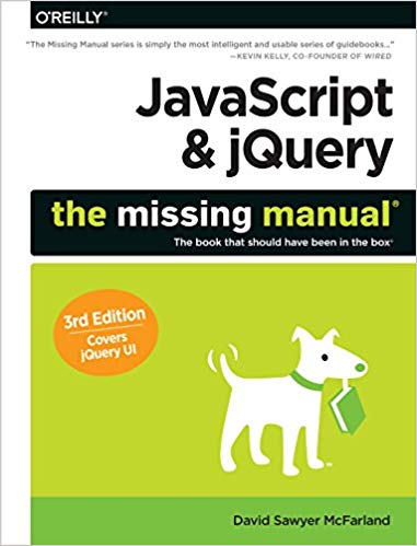 JavaScript & jQuery: The Missing Manual Book Cover
